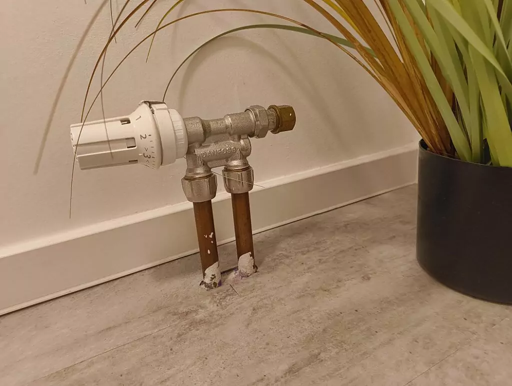 Handwerker wollten schnell fertig werden heizung fehlt