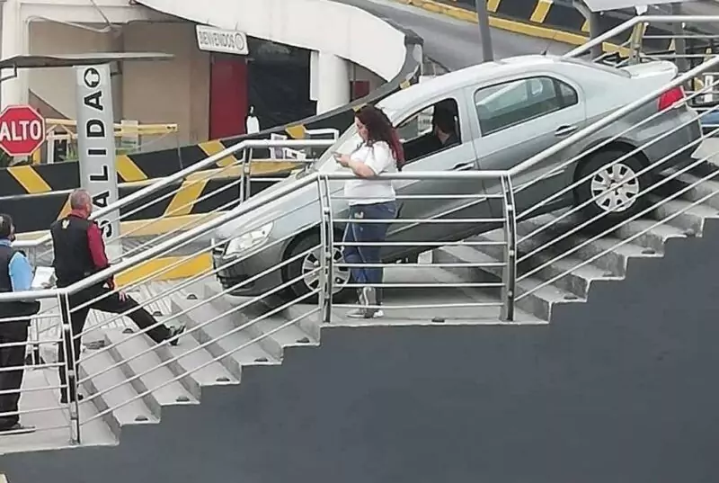 auto treppe