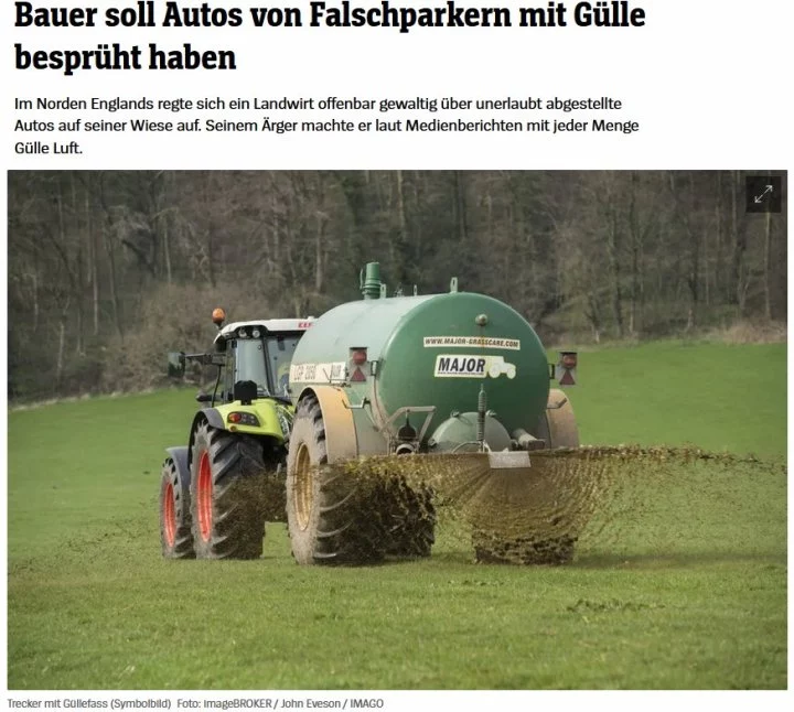 Bauer, Gülle und Falschparker bauer-falschparker